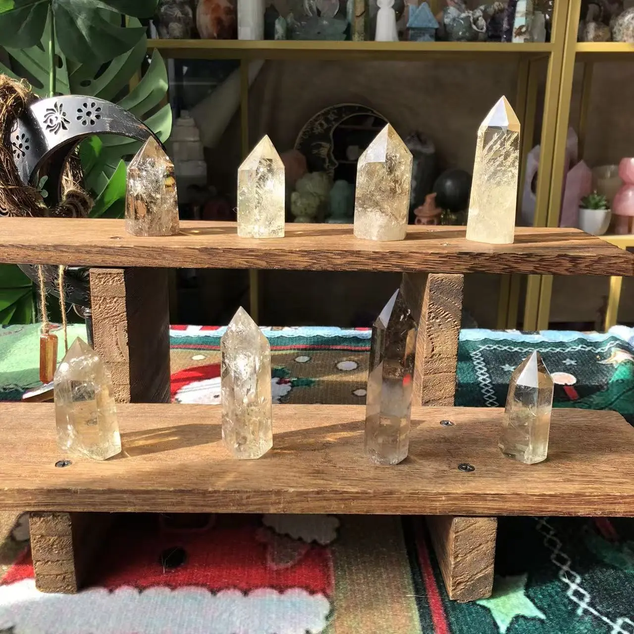 Natural Crystal Citrine Tower Collection