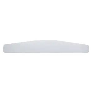 Pair of 3" X 18" Chrome Standard Bottom Mud Flap Weight Plates - Welded Stud