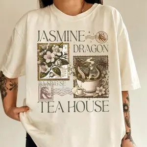 Jasmine Dragon Tea House Shirt , The Last Airbender TShirt, Uncle Iroh Sweatshirt, Avatar Tee, Cartoon Series, Airbender Shirt