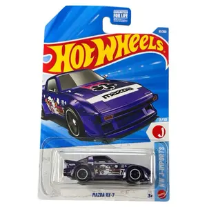 Hot wheels Mazda RX-7 purple mainline 61/250