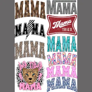 Mama Mini DTF Transfers Gang Sheet 24.5" x 36" for DIY Direct to Film T-Shirt Graphic Transfers dtf transfer