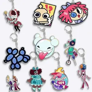 The Amazing Digital Circus Acrylic Cute Cartoon Anime Keychain