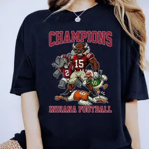 Indiana Football 2026 Champions Shirt, College Football Playoffs Shirts, Championship Tshirt, Mendoza Tee