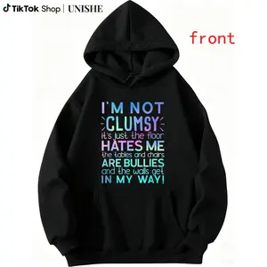 Trendy Summer Tee 'I'm Not Clumsy' – Funny Sarcastic Saying for Casual Wear