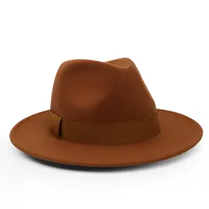 Halloween Freddy Costume Hat Fancy Dress Brown Fedora Hat With Ribbon Men's Indiana Jones Hat Cowboy Western Adventurer Explorer Hat Unisex Themed Party Festival Fancy Dress Headwear Accessory