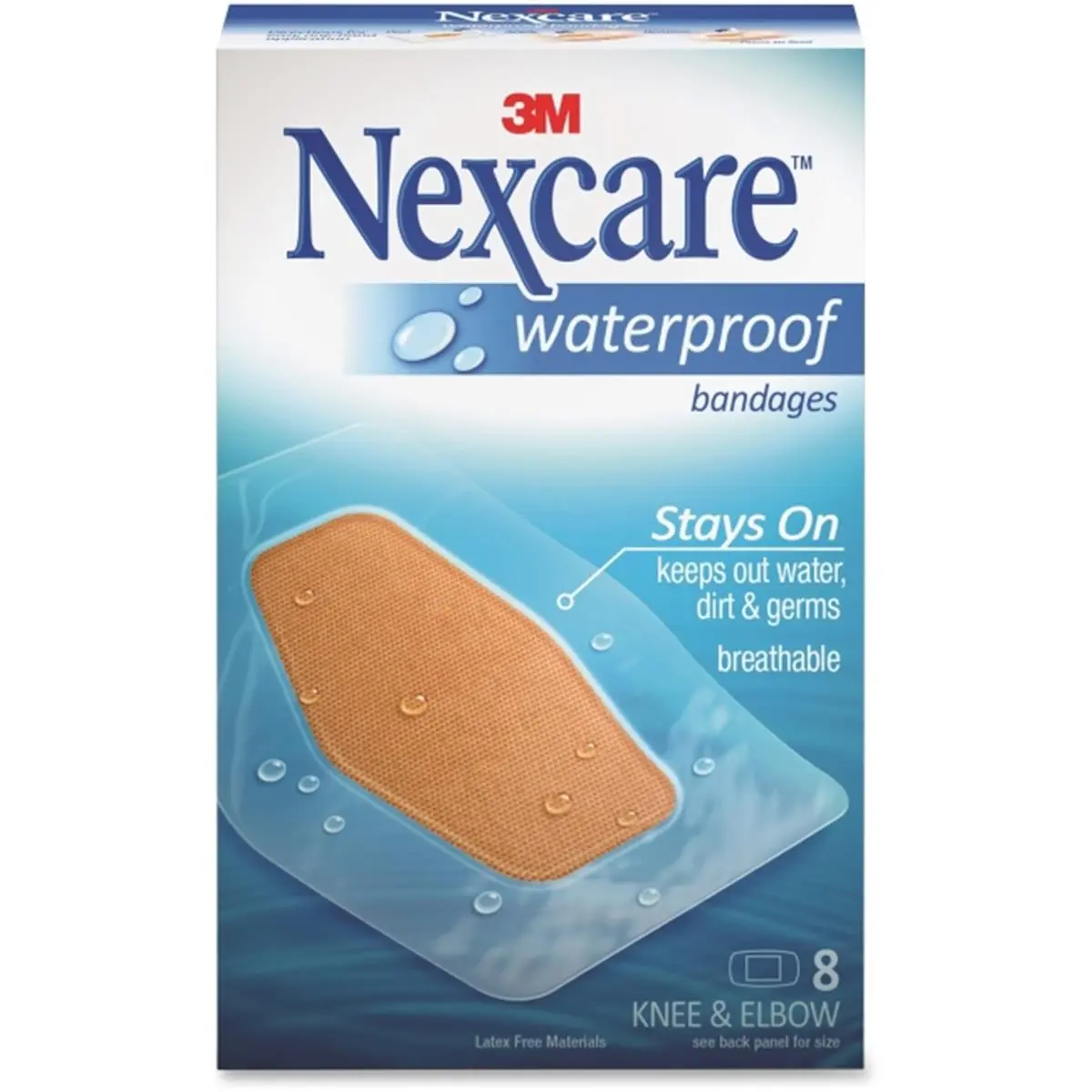 212 MAIN Skilcraft Waterproof Bandage - Ultra-Thin, Breathable, Moisture-Locking Health and Medical Supply