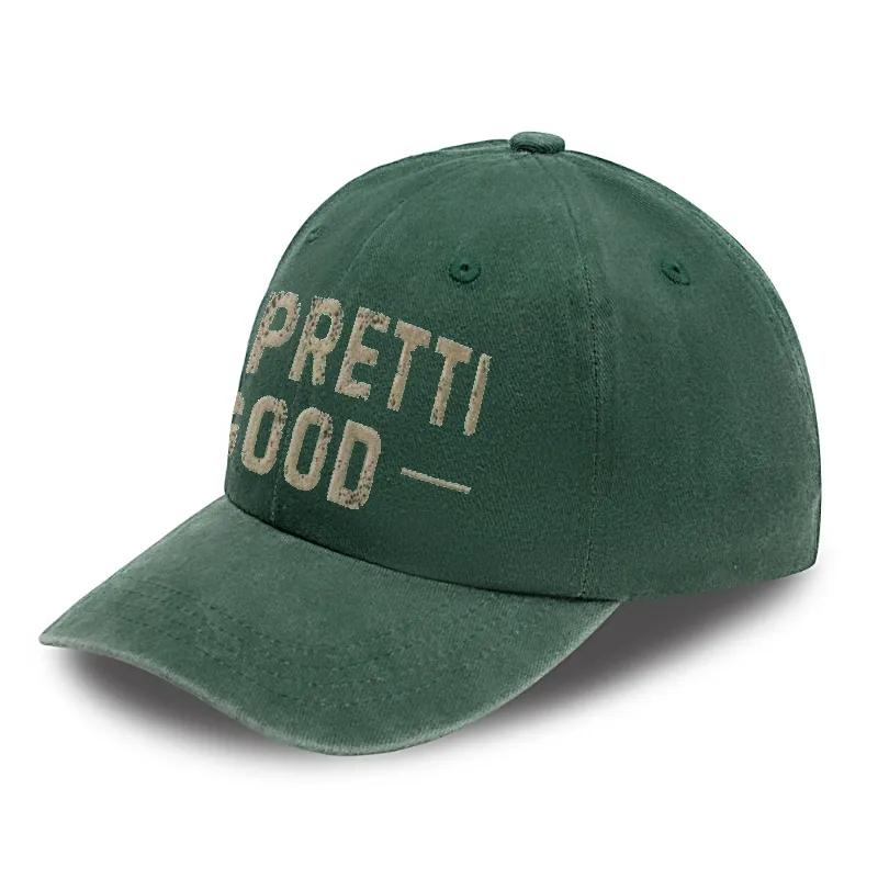 Be Pretti Good Printed Vintage Men's and women's  Hat - Distressed Washed Baseball Cap for Everyday Wear, Perfect Gift