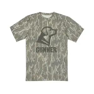 {Full Size S-5XL} Mossy Oak Gunner Bottomland Camo T-Shirt 3D Graphic Tee Unisex Hunting Shirt Outdoor Streetwear Casual Top Breathable Lightweight Cotton Gift for Him Dad TikTok Shop US Trendy Outfit