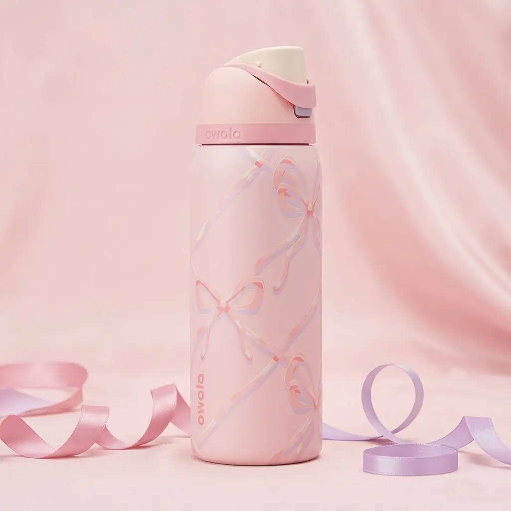 32oz Owala Sugar Plum Fairy Insulated Stainless Steel Water Bottle