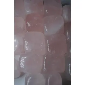 rose quartz crystal cube
