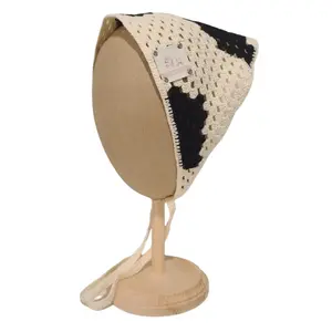 Apache Crochet Triangular Bandana Scarf by Oxford & Bo