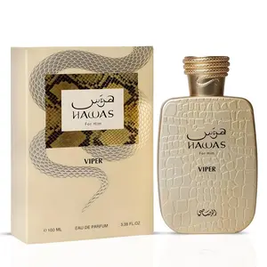 RASASI Hawas Viper Eau de Parfum for Men, 100ml (3.4 oz) Oriental & Rich Scent Spray
