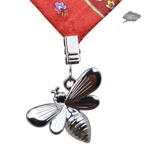 Set of 4 Metal Garden Dwellers Tablecloth Weights by Prodyne