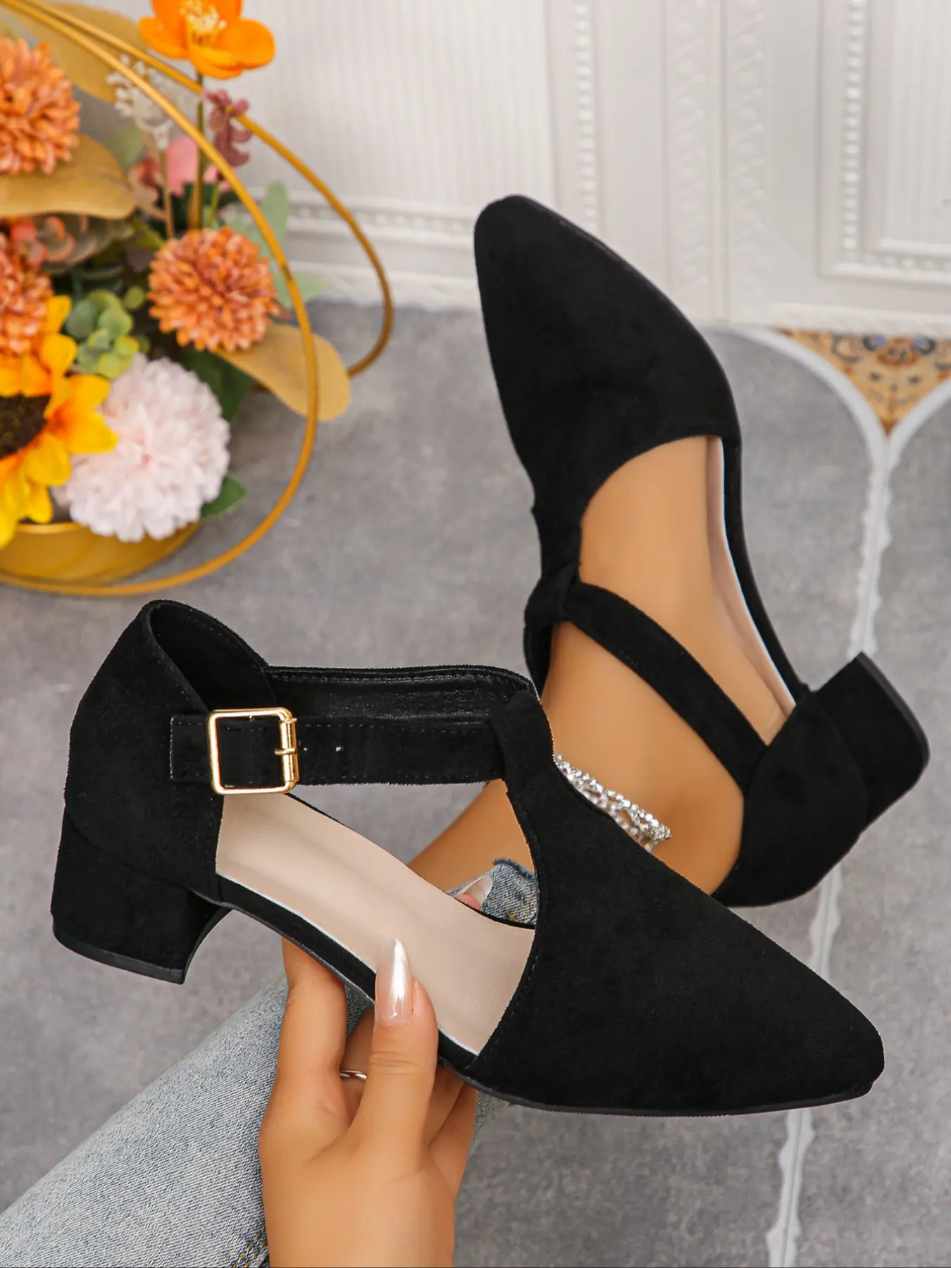 Women's Wide Fit Flat Shoes, Classic Round Toe Slip-On Design, Fashion  Ballet Style, Comfortable All-Day Wear, Perfect for Casual, Round Toe  Flats, Scandinavian Ballet Flats - TikTok Shop