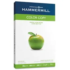 Hammermill  Color Copy Paper- 32 lb.- 8-.50in.x11in.- 100 GE-114 ISO- White