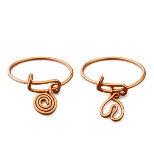Set of 3 Handmade THICK Adjustable Copper Bangle