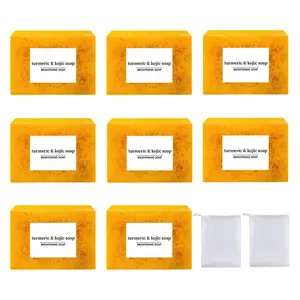 Lemon Turmeric KojicAcid Soap, Turmeric & Kojic Acid Brightening Soap, DarkSpot Remover, Kojic Acid Soap, Soap Body CareBody Wash Lemon Flawless Organic