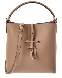 TOD's T Timeless Pendant Bucket Bag