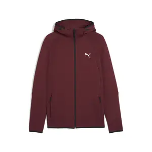 PUMA Mens Evostripe Hoodie Jacket Athletic Outerwear Casual - Red