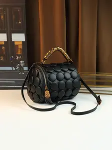 2026 Spring Summer New Fashion Women's Crossbody Shoulder Bag, PU Material, Plain Design, Zipper Closure, All Seasons Accessory