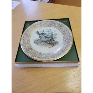 Lenox Boehm Bone China Collectible Mockingbird Plate