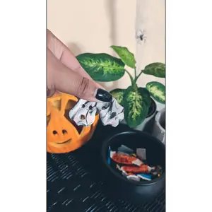 Ghouls Dangle Polymer Clay Earrings