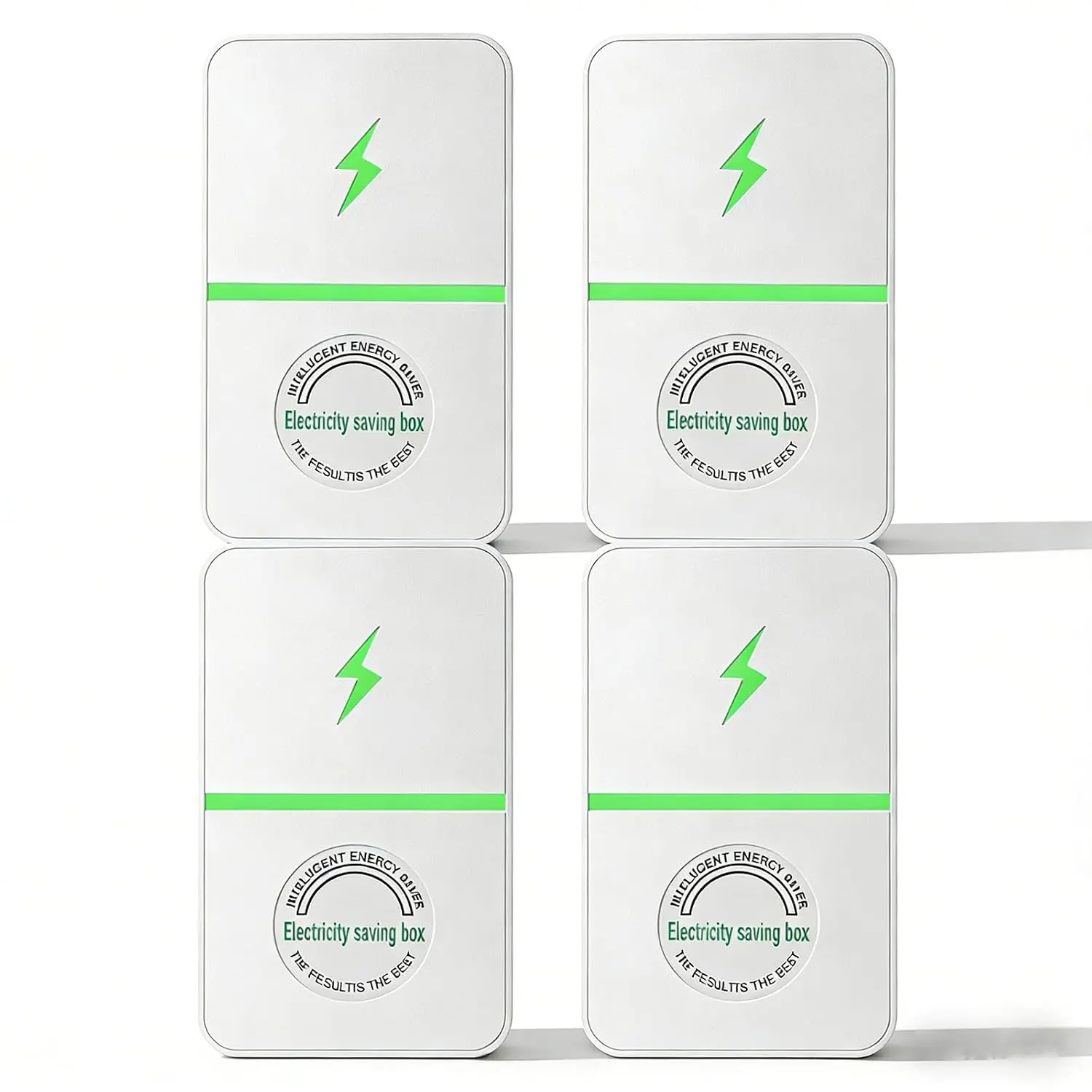 4 Pack Stopwatt Energy-Saving Power Control Smart Plug, US Plug Electrical Accessory for Home & Office, 90V-250V 30KW Capacity