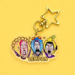 Kpop Demon hunters Acrylic Keychain | Gift for Fan | Fan Art Charm | Original Design