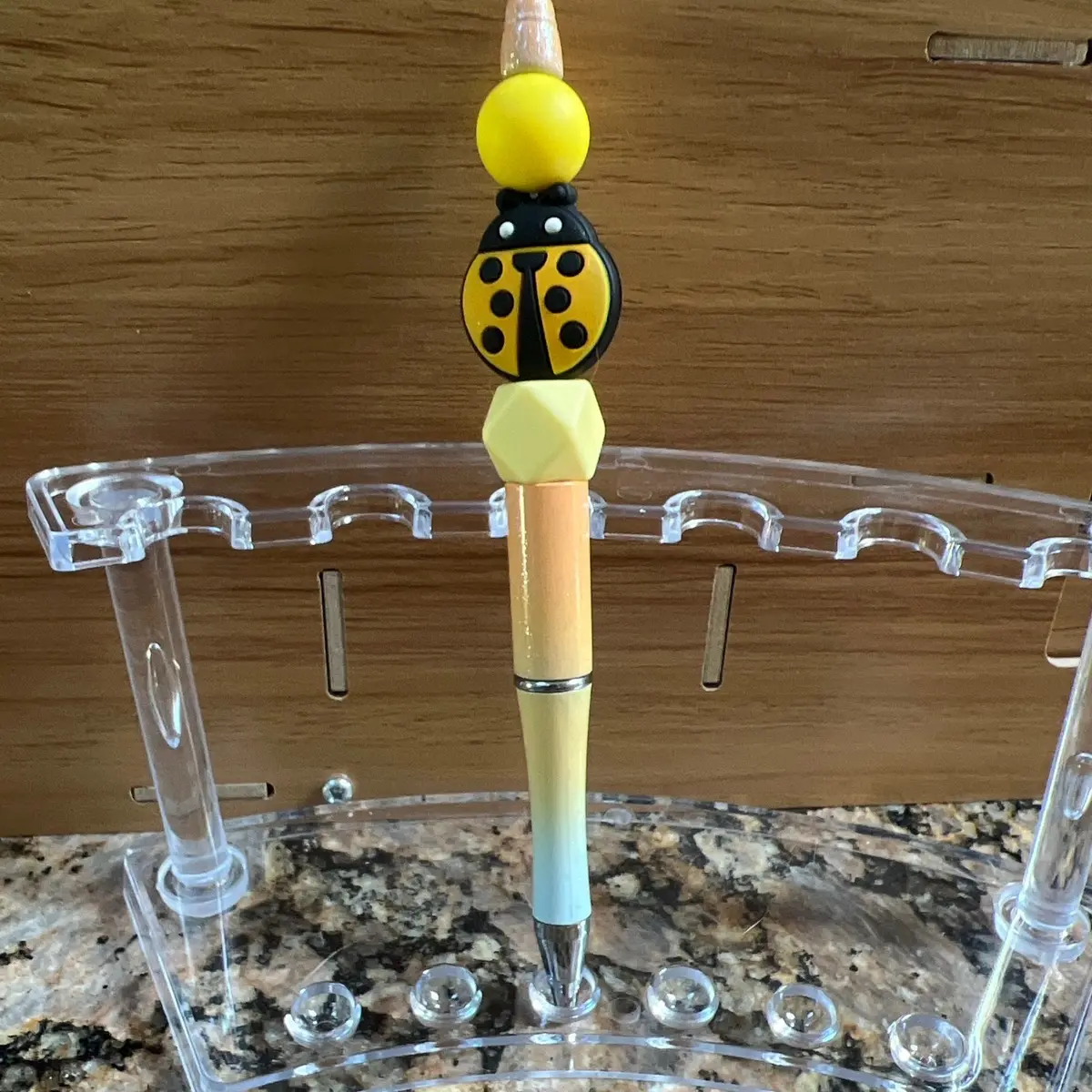Yellow Ladybug Pen