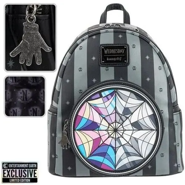 Wednesday Nevermore Mini-Backpack Wednesday