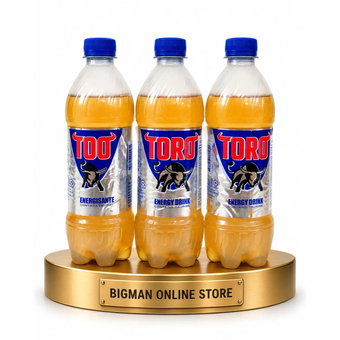 Toro Energy Drink - 3 Bottles of Energisante Conta-Ativador - Bigman Online Store