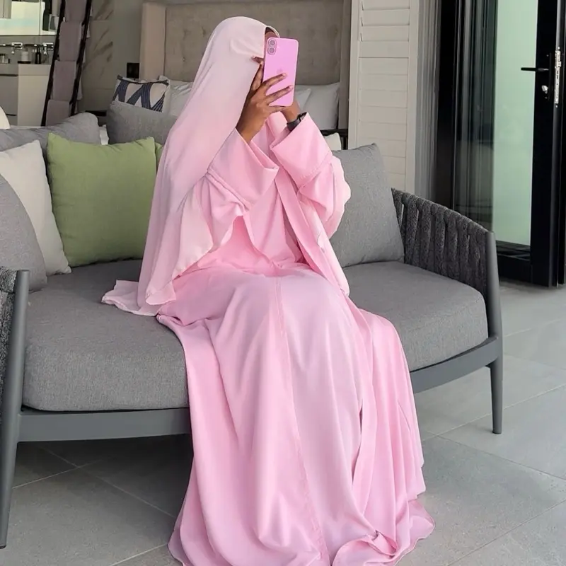 Flow plan 3 pieces abaya