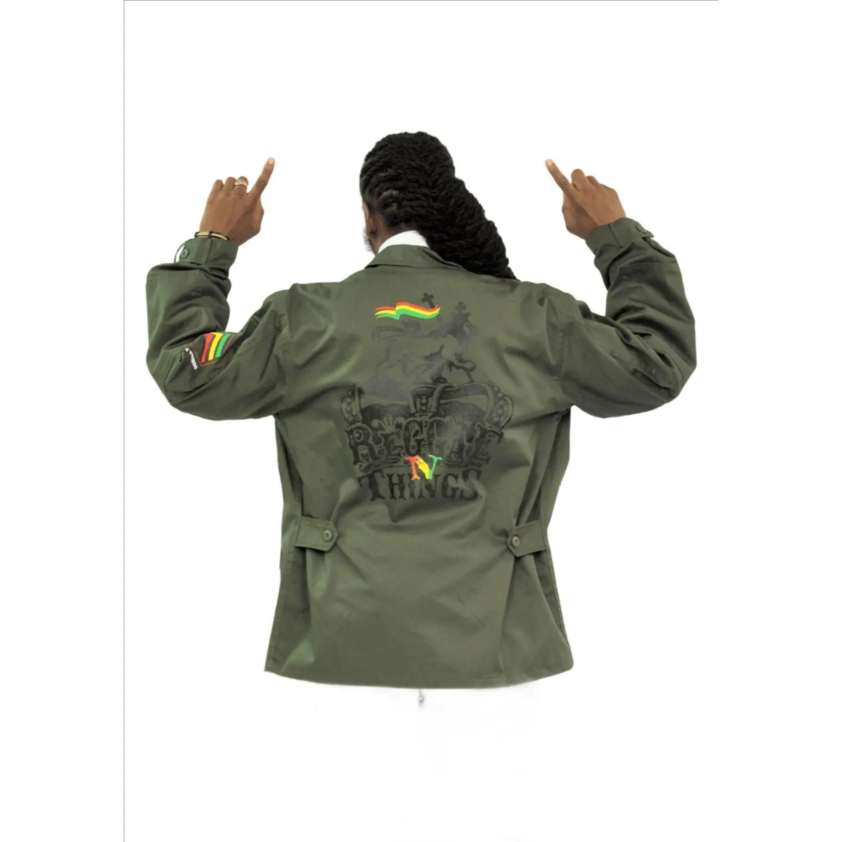 Reggaenthings Rasta Vietnam Jacket
