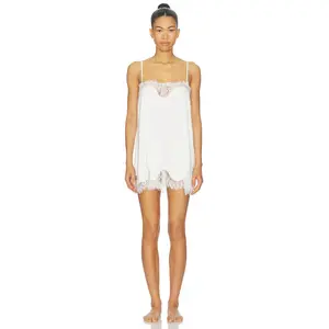 KAT THE LABEL Olivia Slip Dress in Ivory