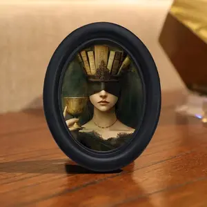 Vintage Art Style Goddess Crown Decorative Home Item, Perfect for Halloween Christmas Thanksgiving Wall Decoration, Room Decoration, Modern Elegant Decoration