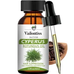 Painless Way to Reduce Unwanted Hair Natural Cyperus Rotundus Oil Hair Removal (No Waxing Pain!)