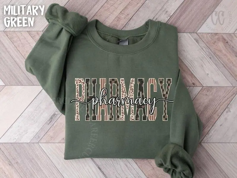 Pharmacy Short Sleeve T-Shirt / Sweatshirt , Pharmacist Tee