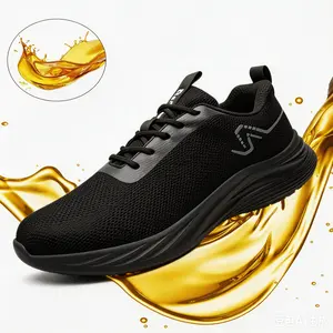 Comfortable Non-Slip Men's Chef Kitchen Shoes Waterproof Oil Resistant Lightweight and Breathable Work Footwear Ideal for Restaurant Cooking and Catering Service