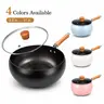 Titanium Enhanced Nonstick Wok Pan 11 Inch, PTFE-Free Deep Cooking Pan with Glass Lid, Easy Clean Stir Fry Skillet for Pasta, Frying, Sautéing and Braising