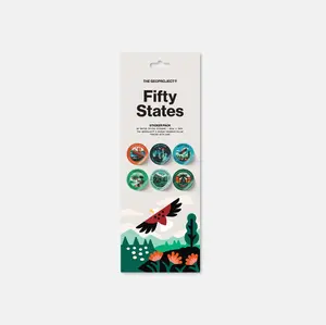 Fifty States Sticker Pack - Insulated Bottle