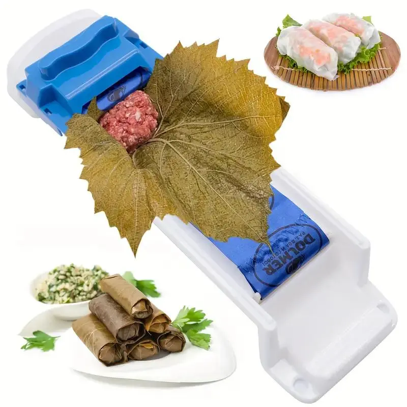 Easy Sushi Vegetable Roll Maker, Durable Sturdy Abs Kitchen Tool for Beginners, Perfect Even Thickness for Healthy Cooking at Home, Kitchen Utensils Tools, Kitchen Supplies, Kitchen Essential Gadget