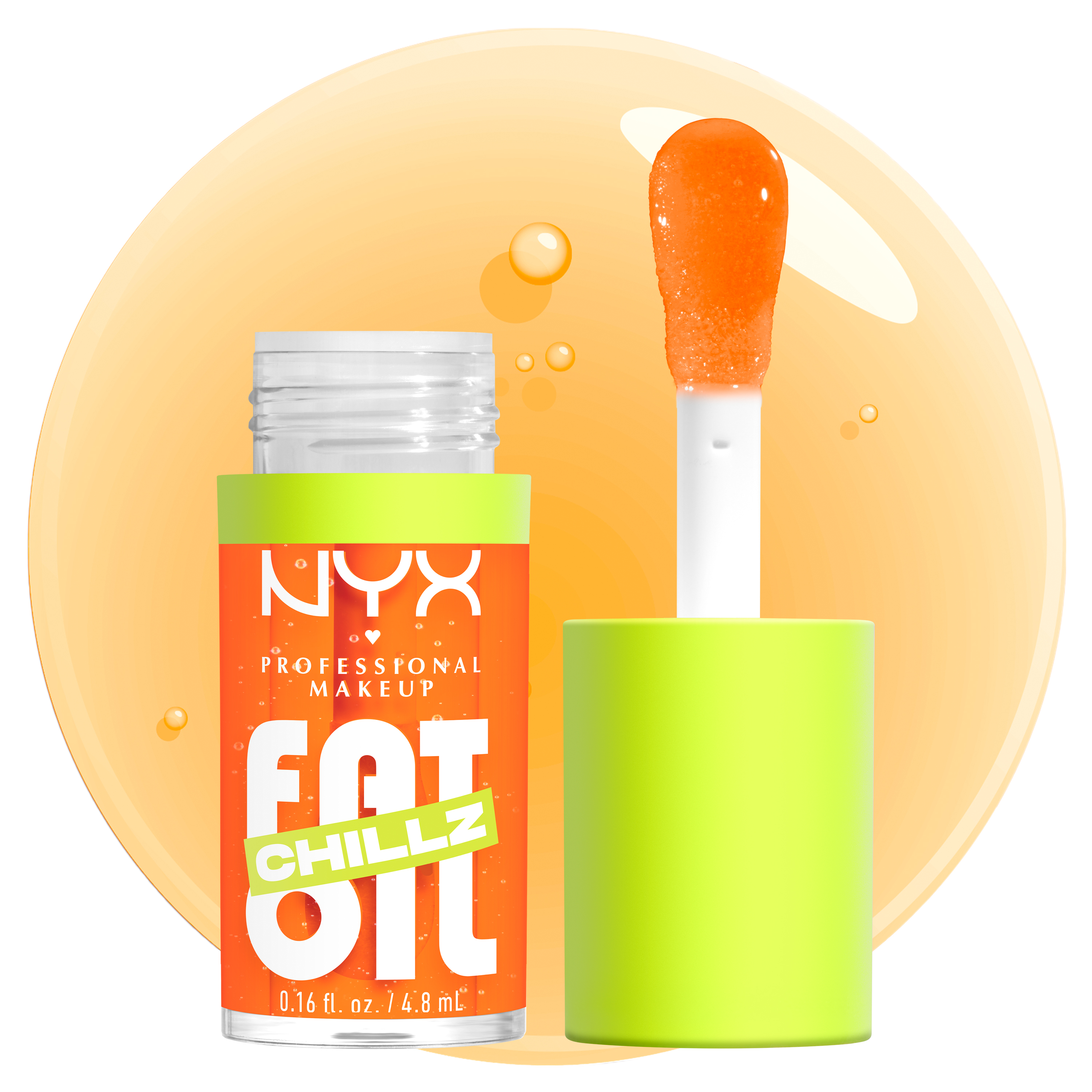 NYX Professional Makeup Fat Oil Lip Drip, Moisturizing, Shiny and Vegan Tinted Lip Gloss