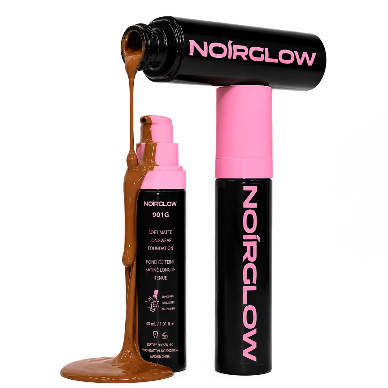 Soft-Matte Foundation, Lightweight Full-Coverage Cosmetic for a Flawless Finish, No-Oxidation Long-Lasting Formula for Melanated Skin, Normal to Oily Skin, Blend, Smoother, Control Shine, Makeup, Smooth, 30Ml, Face Makeup, Pore Minimizing, Melanated Skins