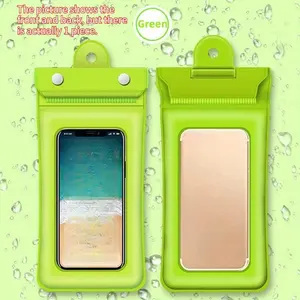 Waterproof Phone Pouch For Underwater，Phone Case For IPhone 14 13 12 11 Pro Max XS Plus Samsung Galaxy, Dry Bag With Lanyard For Beach Cruise Travel Accessories Vacation Essentials