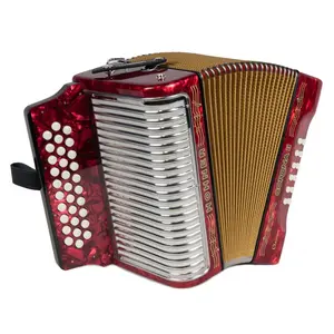 Hohner Corona II Classic Acordeón Sol Rojo