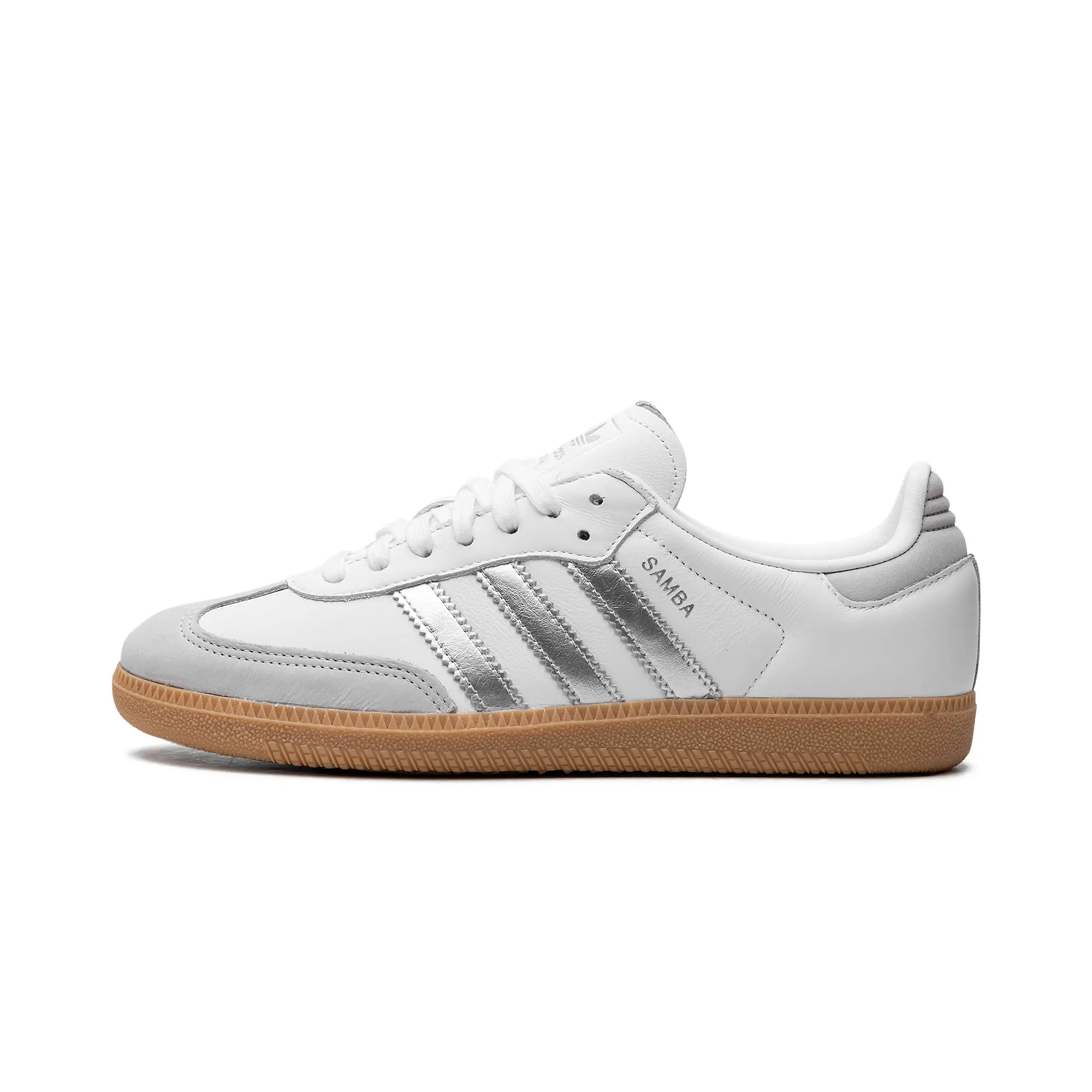 Samba OG WMNS "White Silver Metallic Grey" JI2725 Samba OG WMNS "White Silver Metallic Grey" JI2725