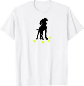 Rhodesian Ridgeback Dog Plays with Tennis Balls Owner Gift T-Shirt - Nicolelebro Shop 69B08M4JRTZK
