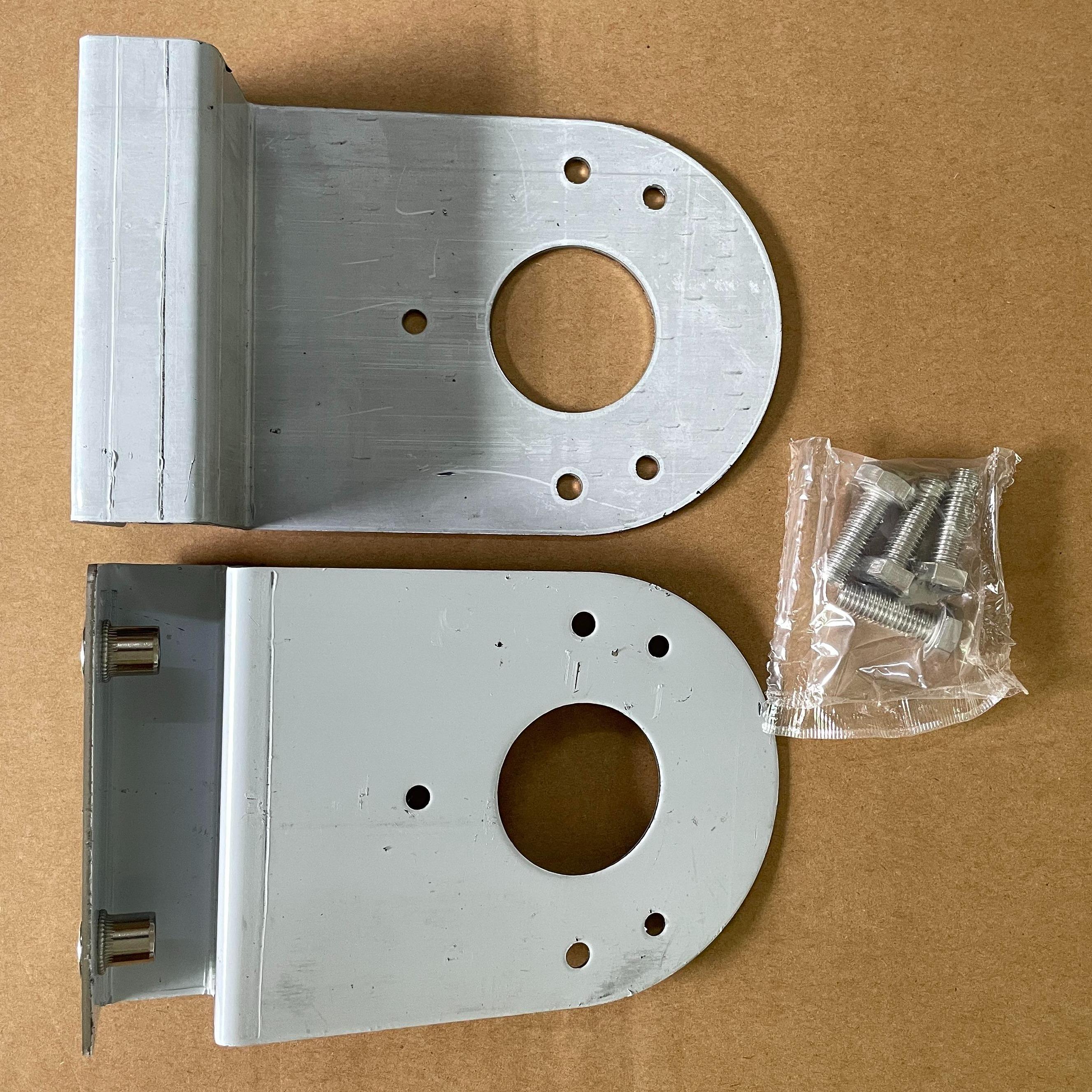 Watermelon Light-Specific 90-Degree Clamp-On Bracket 2-Piece Stainless Steel Underbody Light Mount, No-Drill Design, Compatible with Semi-Trucks and Pickup Trucks