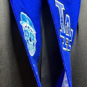 LA Blue Graduation Stole