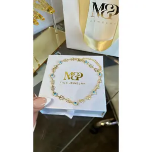 Butterfly Evil Eye Anklet